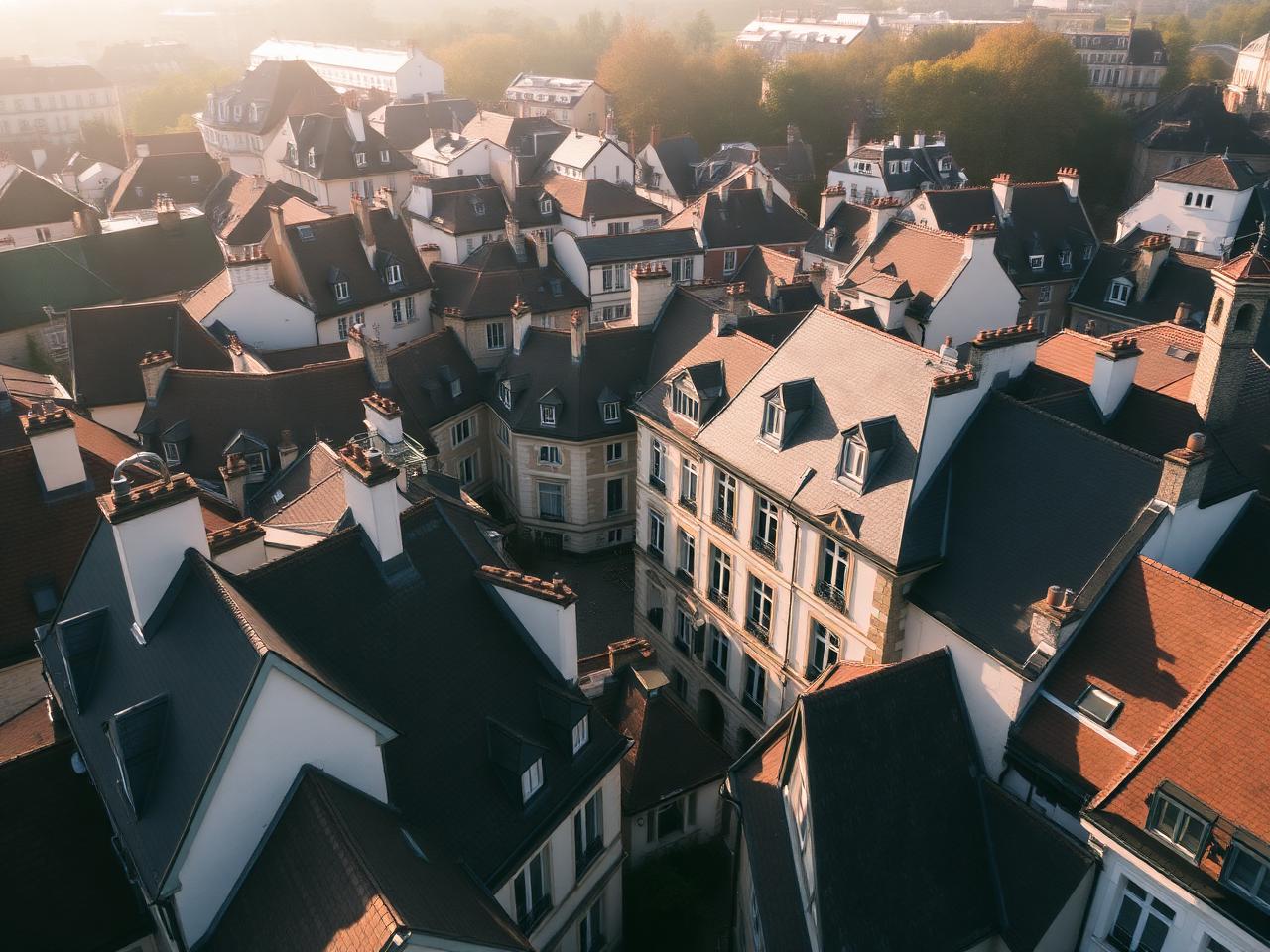 Vue aérienne de Perpignan et des Pyrénées-Orientales